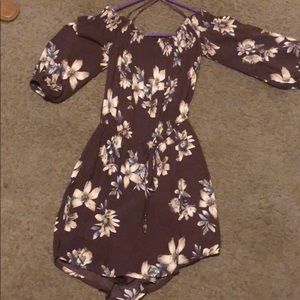 Floral romper